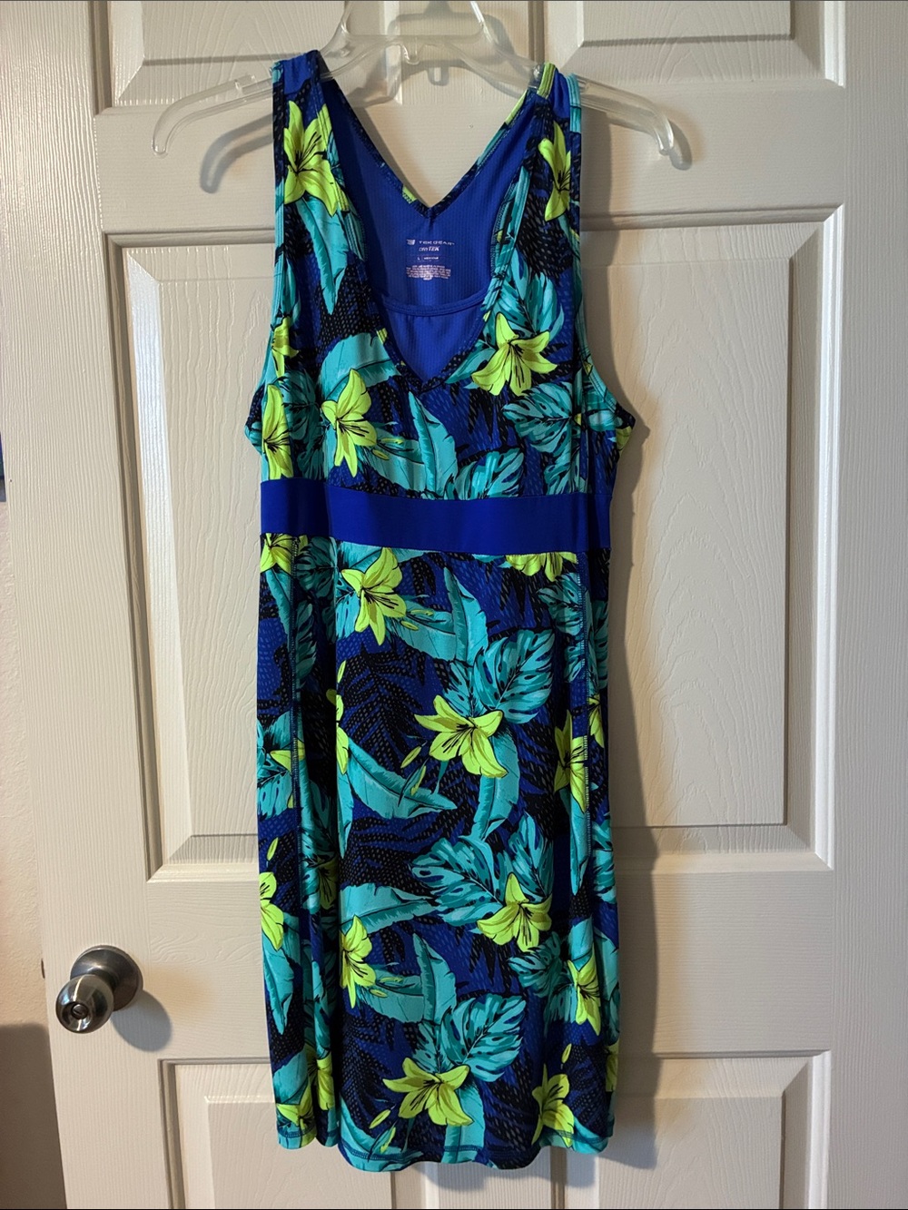 Tek Gear DryTek Tropical Floral Activewear Dress